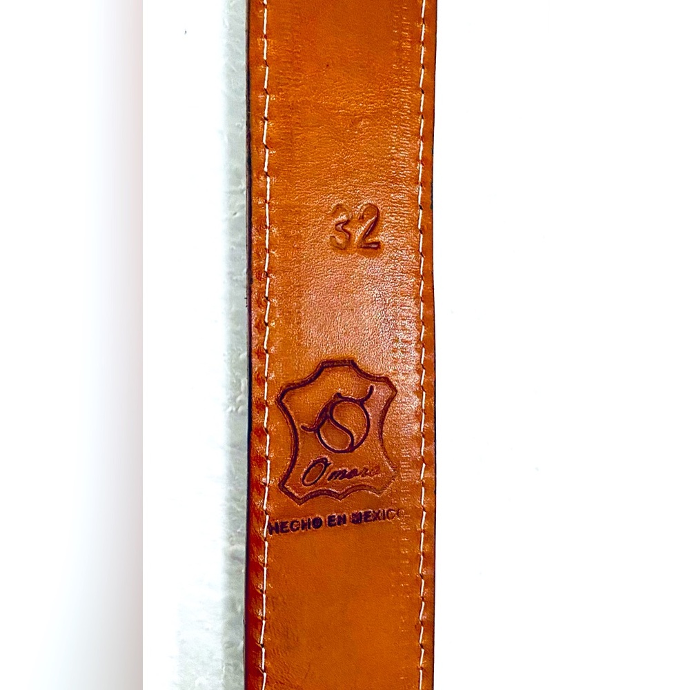Western Belt Pirarucu Chesnut Ginger - Picture 9 of 12